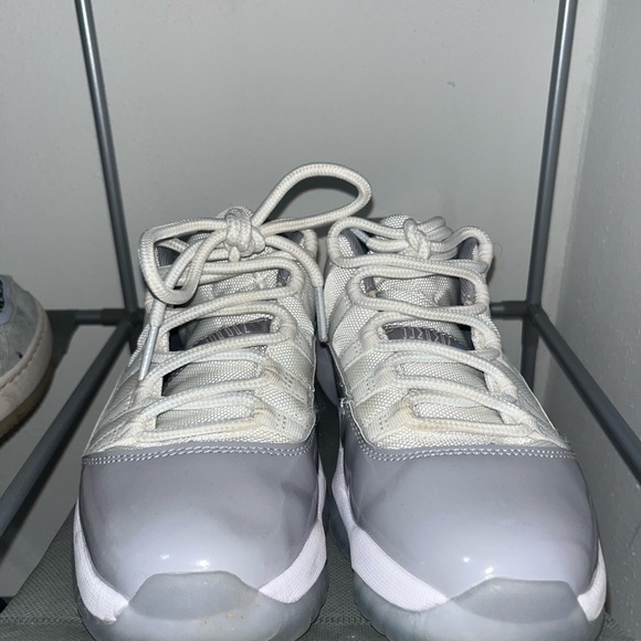 Jordan retro 11 cement grey baby blue jumpman main image 5